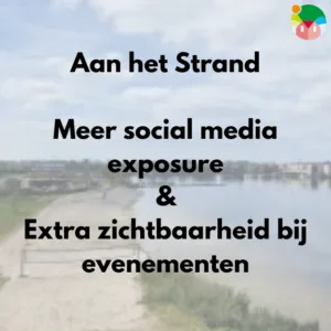 Sponsorpakket 2 - Aan het Strand (3 jaar)